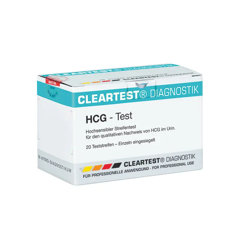 Cleartest hCG Schwangerschafts-Teststreifen