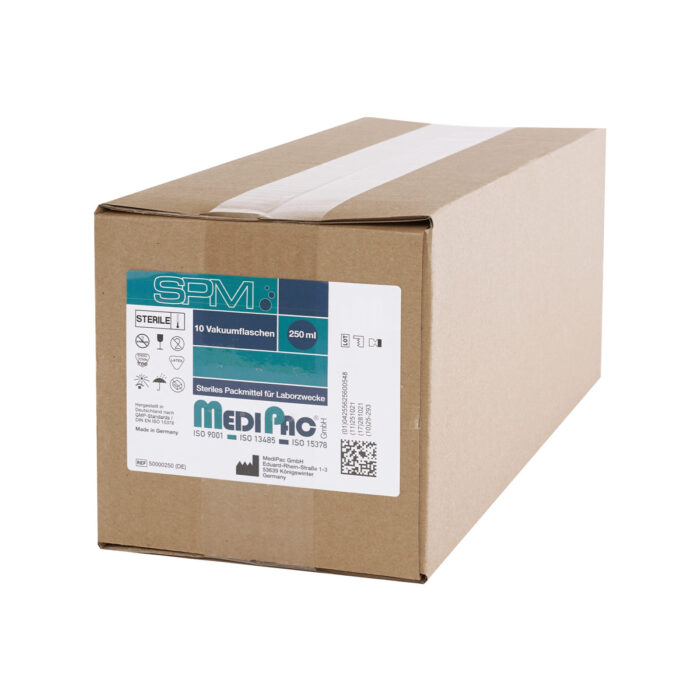 SPM Vakuumflasche 250 ml Glas