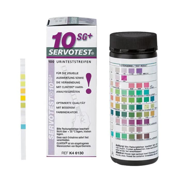 Servotest 10 SG+ Urinteststreifen