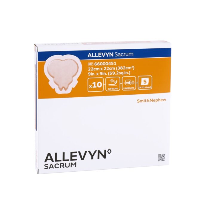 Allevyn Sacrum, 22 cm x 22 cm, steril, 10 Stück