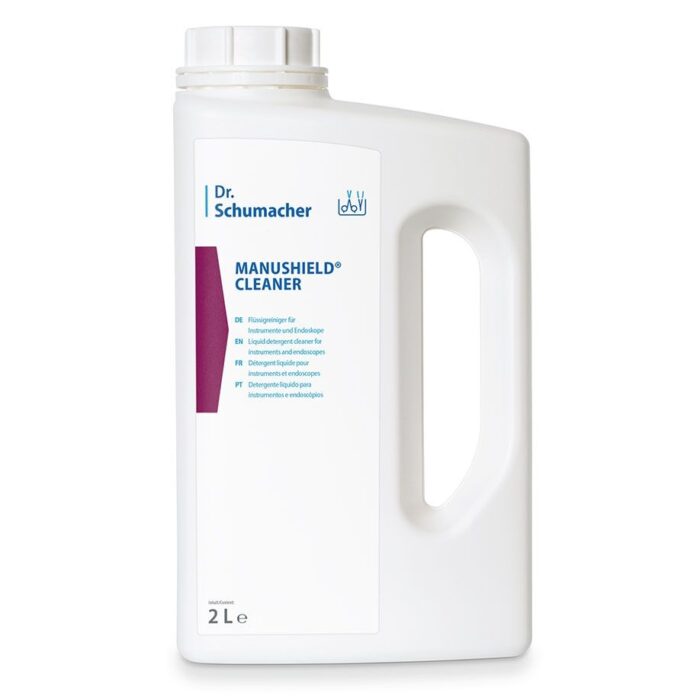 Manushield Cleaner, Instrumentenreiniger, 2 Liter, 1 Flasche