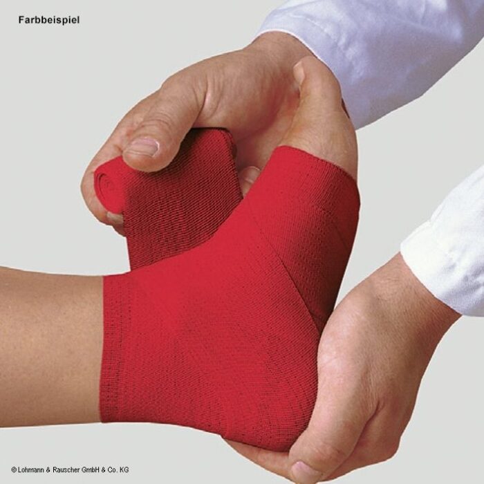 Lenkelast color Universalbinde grün, 5 m x 10 cm, 10 Stück