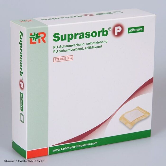 Suprasorb P PU-Schaumverband selbstklebend, 10 cm x 10 cm, 10 Stück