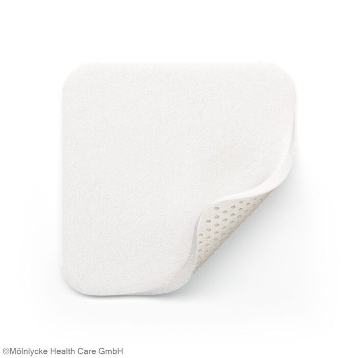 Mepilex XT Schaumverband, 5 cm x 5 cm, steril, 5 Stück