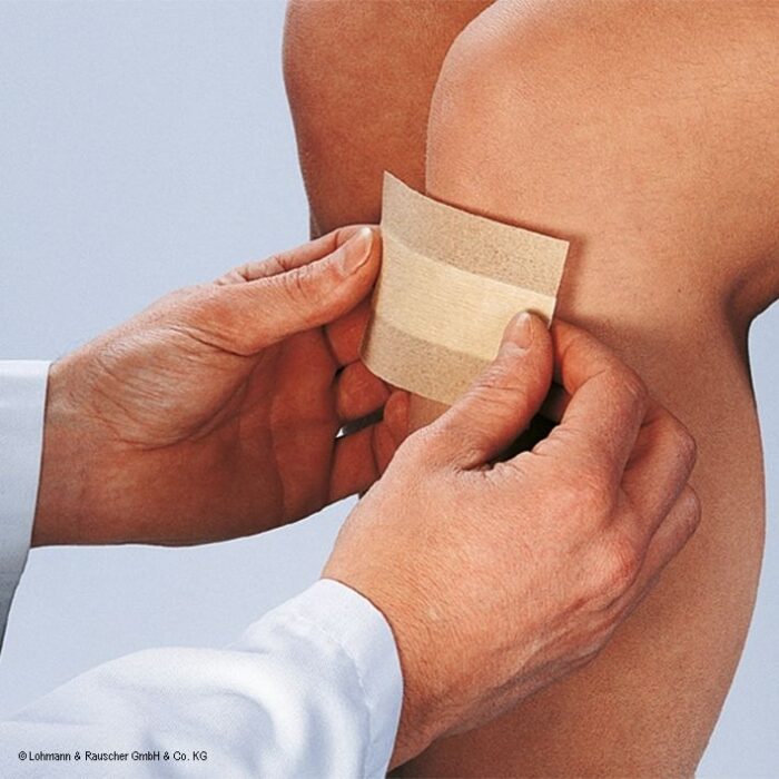 Curaplast sensitiv Wundschnellverband, unsteril, hautfarben, 5 m x 4 cm, 1 Stück