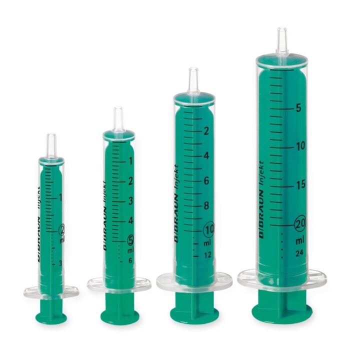 Injekt Luer Solo, 2-teilig, 2 ml, ohne Kanüle, 100 Stück
