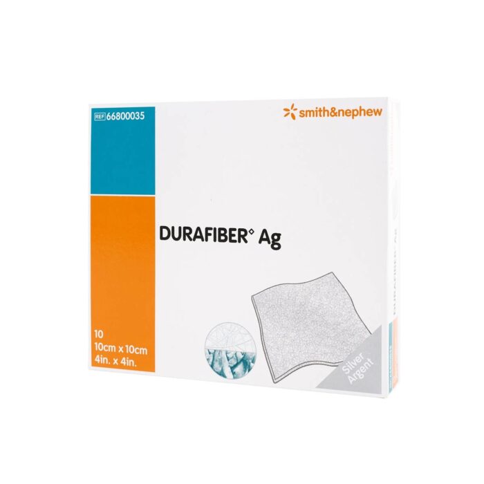 Durafiber Ag, 10 cm x 10 cm, steril, 10 Stück