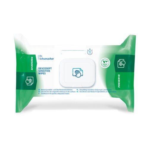 Descosept senitive Wipes, 20 cm x 20 cm, 60 Tücher