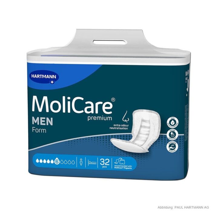 Molicare Premium Form Men 6 Tropfen, 32 Stück