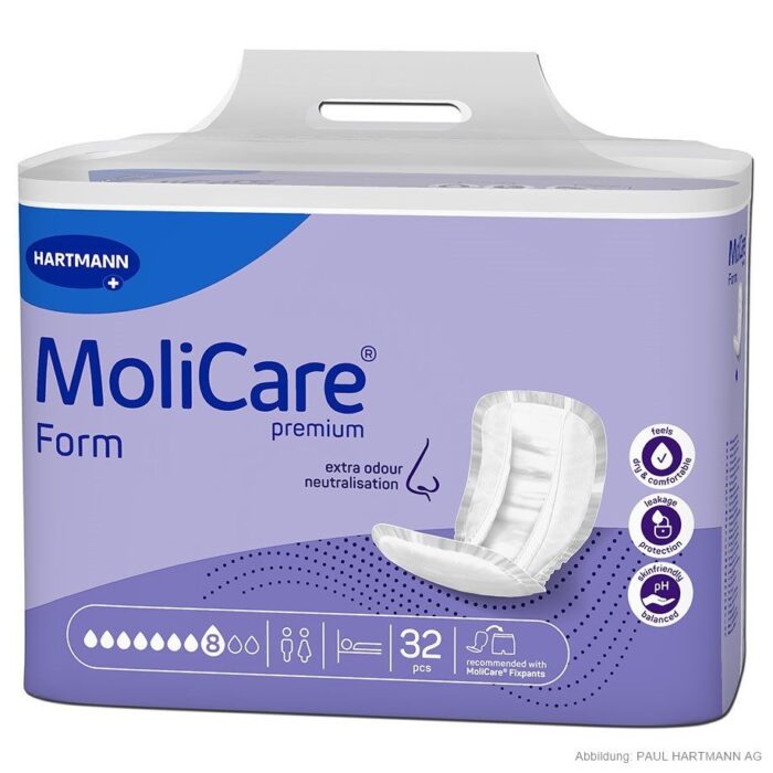 Molicare  Premium Form 8 Tropfen, 32 Stück