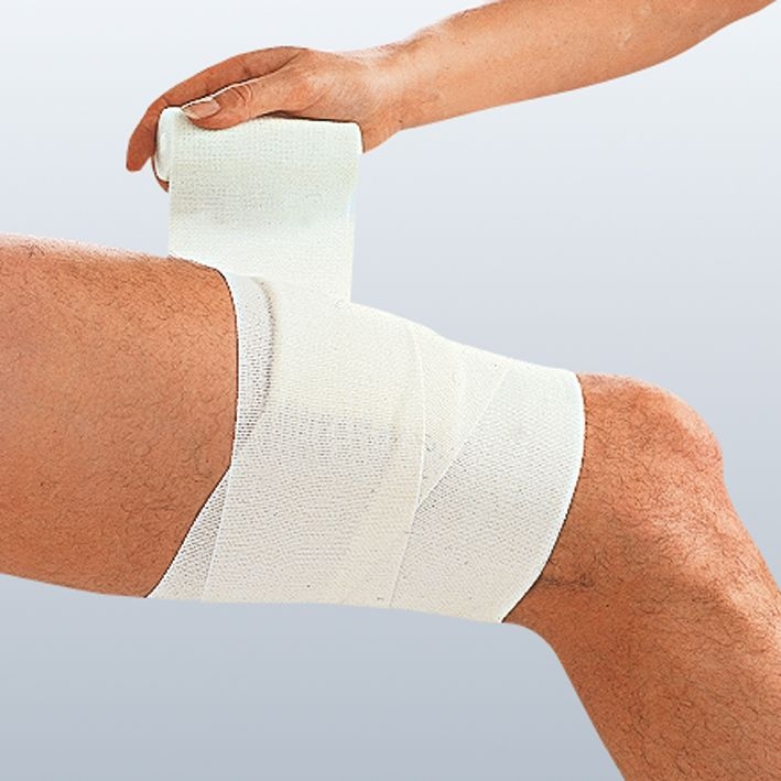 Idealbinde bmp, weiß, 5 m x 12 cm, 1 Rolle