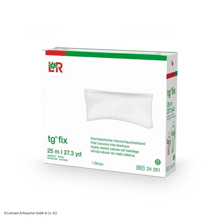 tg fix Netzschlauchverband, weiß, 25 m, kleine Extemitäten, Gr. B, 1 Stück