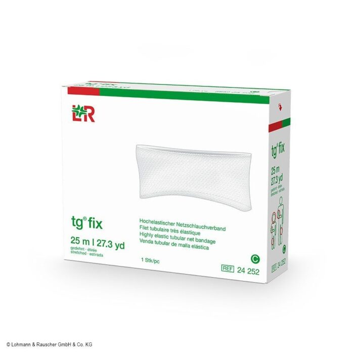 tg fix Netzschlauchverband, weiß, 25 m, große Extemitäten, Gr. C, 1 Stück