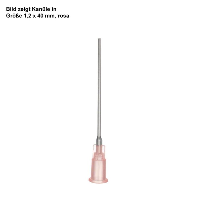 Sterican Mix Kanülen, stumpf, 18 G x 1 1/2", 1,20 x 40 mm, rosa, 100 Stück