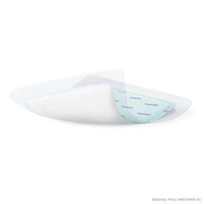 Zetuvit Plus Silicone Border, 20 cm x 20 cm, 10 Stück