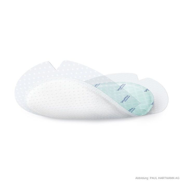 Zetuvit Plus Silicone Border oval, 13 cm x 15,5 cm, 10 Stück
