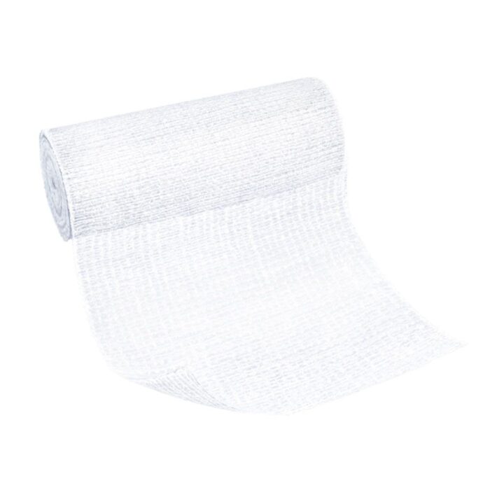 Elastomull haft weiß, 4 m x 4 cm, 1 Rolle