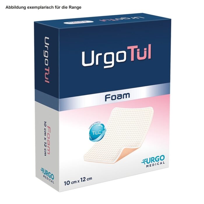 URGOtül Foam, 10 cm x 12 cm, 50 Stück
