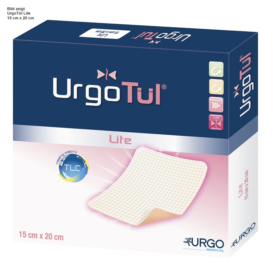 URGOtül Lite, 6 cm x 6 cm, 5 Stück