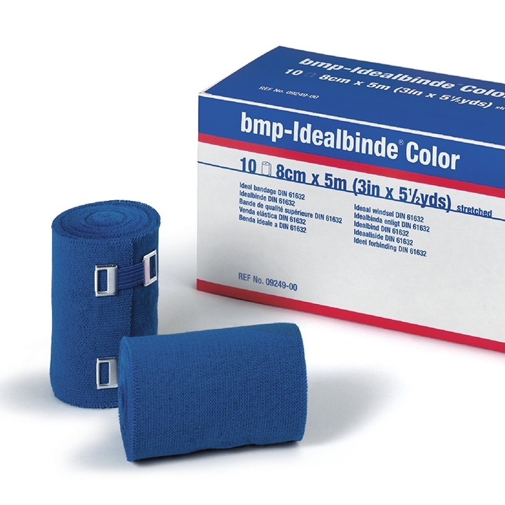 Idealbinde bmp blau 5 m x 10 cm, 10 Stück