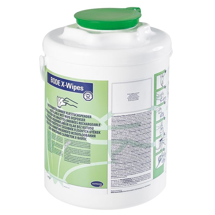 BODE X-Wipes Tuchspender, grün, 1 Spender