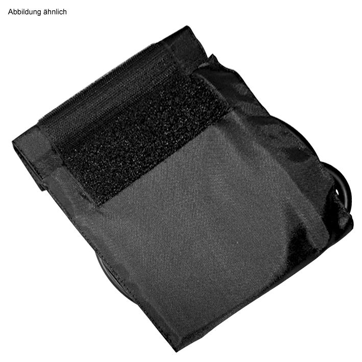 boso Klettmanschette für Erwachsene, Oberschenkel, schwarz, 1 Stück
