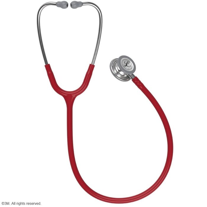 Littmann Classic III, Stethoskop, burgund, 43 mm Ø, 1 Stück