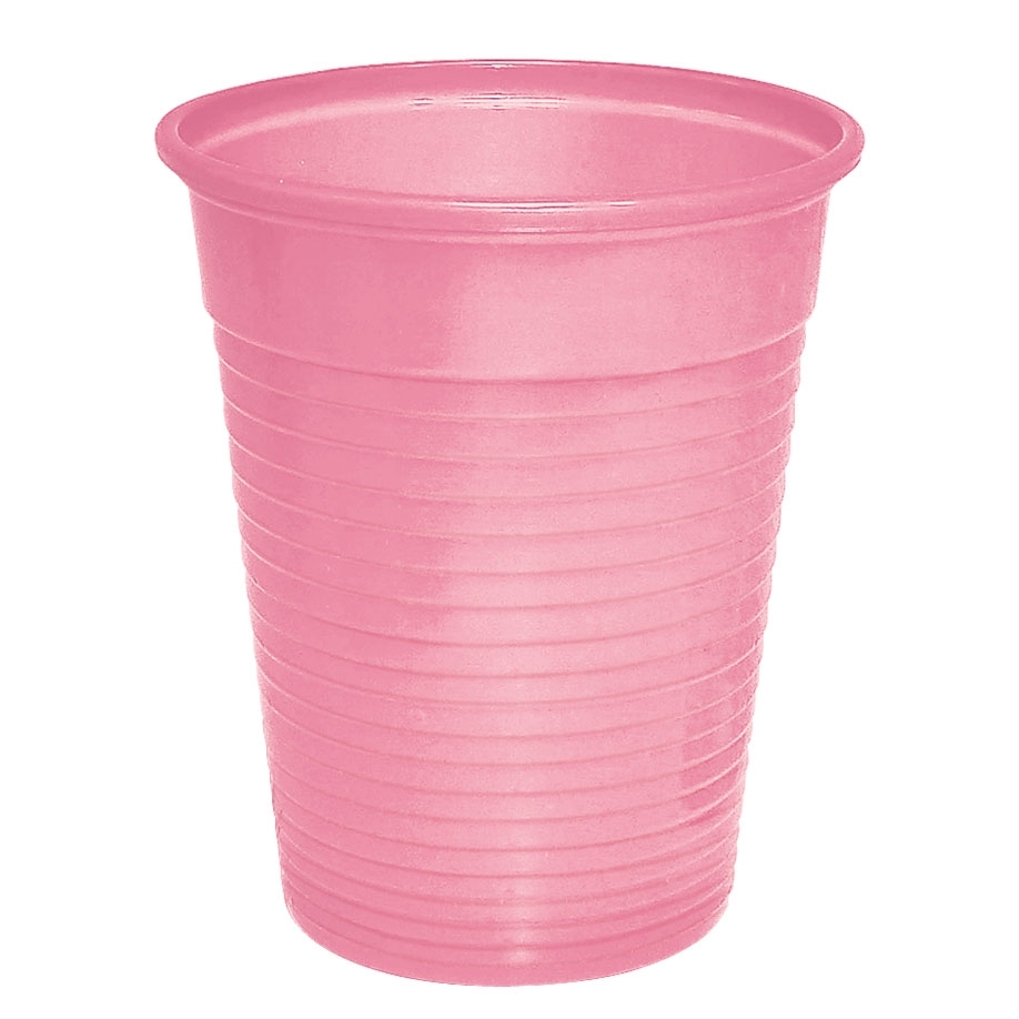 Universalbecher rosa, 180 ml, 100 Stück