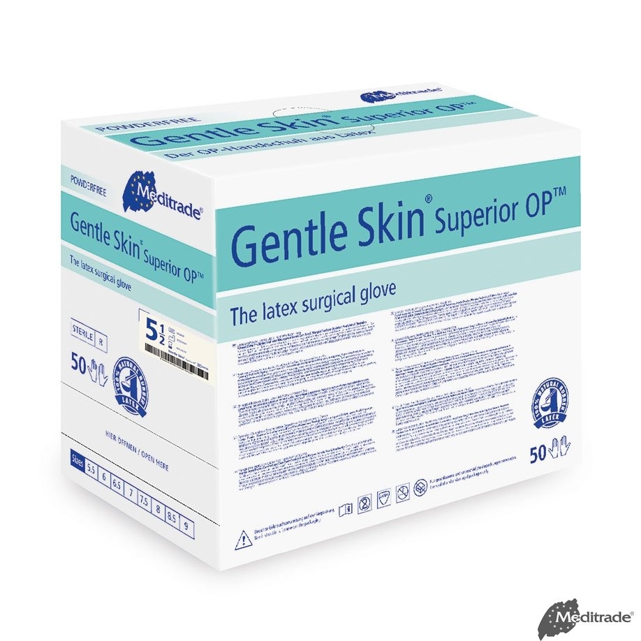 Gentle Skin Superior OP, Gr. 5,5, steril, 50 Paar