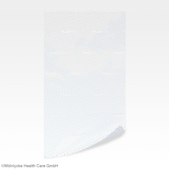 Mepitel One Silikon Netzverband, 17 cm x 25 cm, 5 Stück