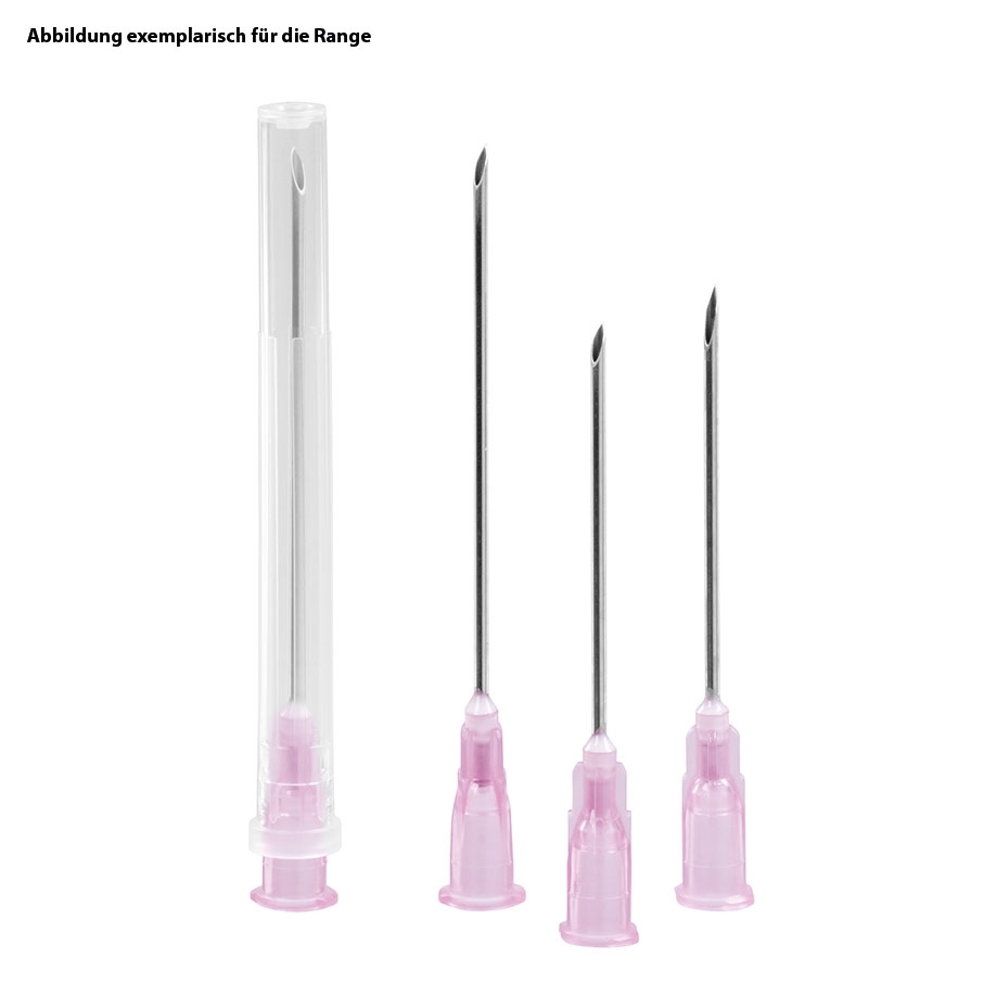 Sterican Einmalkanülen, Blutentnahme, 120 x 40 mm, 18 G x 1 1/2, rosa, 100 Stück