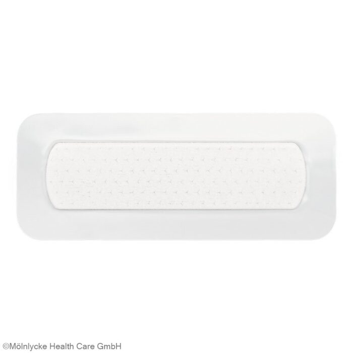 Mepilex Border Post-OP Schaumverband haftend, 9 cm x 15 cm, steril, 10 Stück