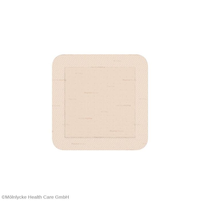 Mepilex Border Flex Lite Schaumverband, 4 cm x5 cm, steril, 10 Stück
