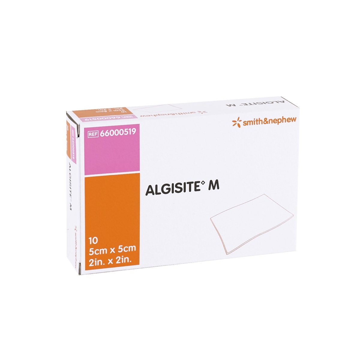 Algisite M, 5 cm x 5 cm, steril, 10 Stück