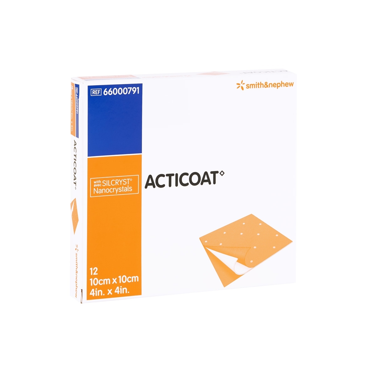 Acticoat, 10 cm x 10 cm, 12 Stück