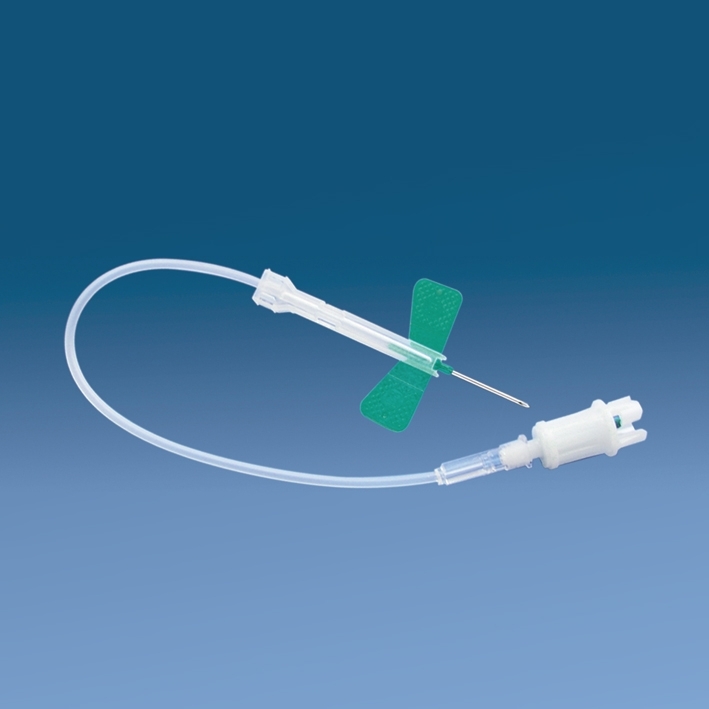 Safety Multifly-Kanülen mit Adapter, Nr. 2, 21 G x 3/4", 0,8 mm x 19 mm, grün, 120 Stück