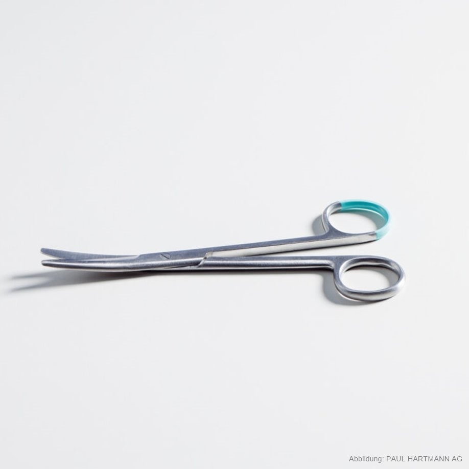 Peha-instrument, Mayo-Scheren, stumpf/stumpf, gebogen, 15,5 cm, 20 Stück