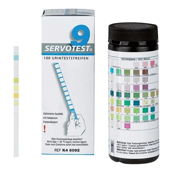 Servotest 9, 100 Urinteststreifen