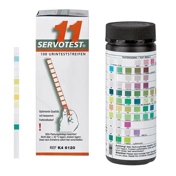 Servotest 11, 100 Urinteststreifen