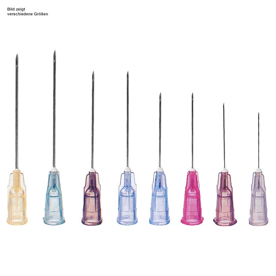 Neopoint Einmalkanülen - Nr. 2, 0,80 x 40 mm, 21 G x 1 1/2, grün, 100 Stück