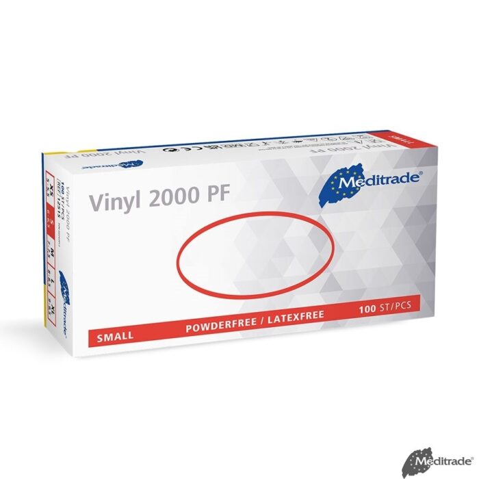 Vinyl 2000 PF, Gr. S, latexfrei, puderfrei, 100 Stück