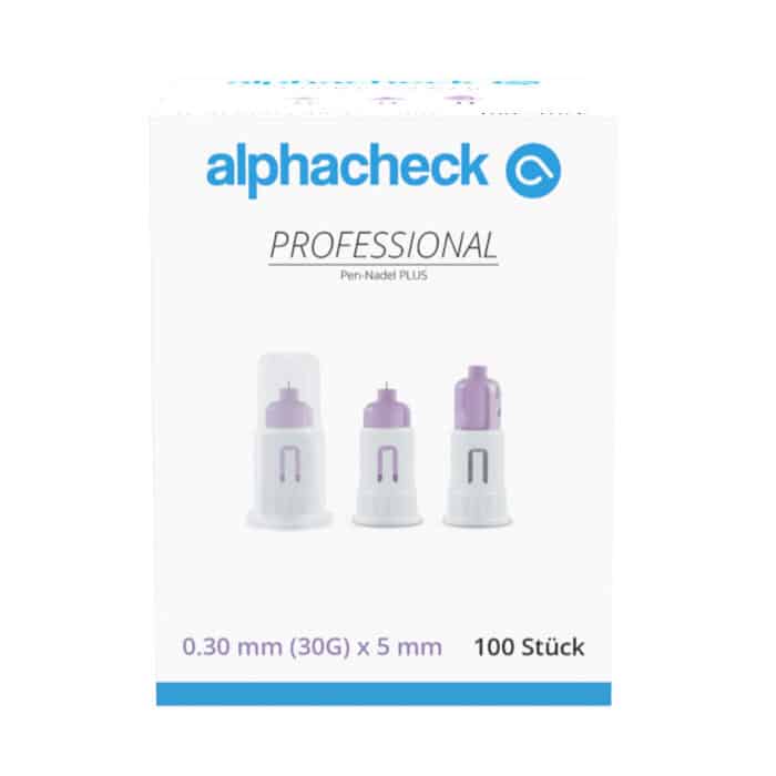 alphacheck professional Pen-Nadeln