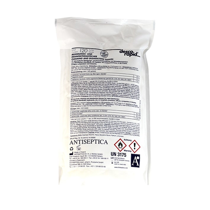 Descorapid-Tücher Nachfüllpackung,