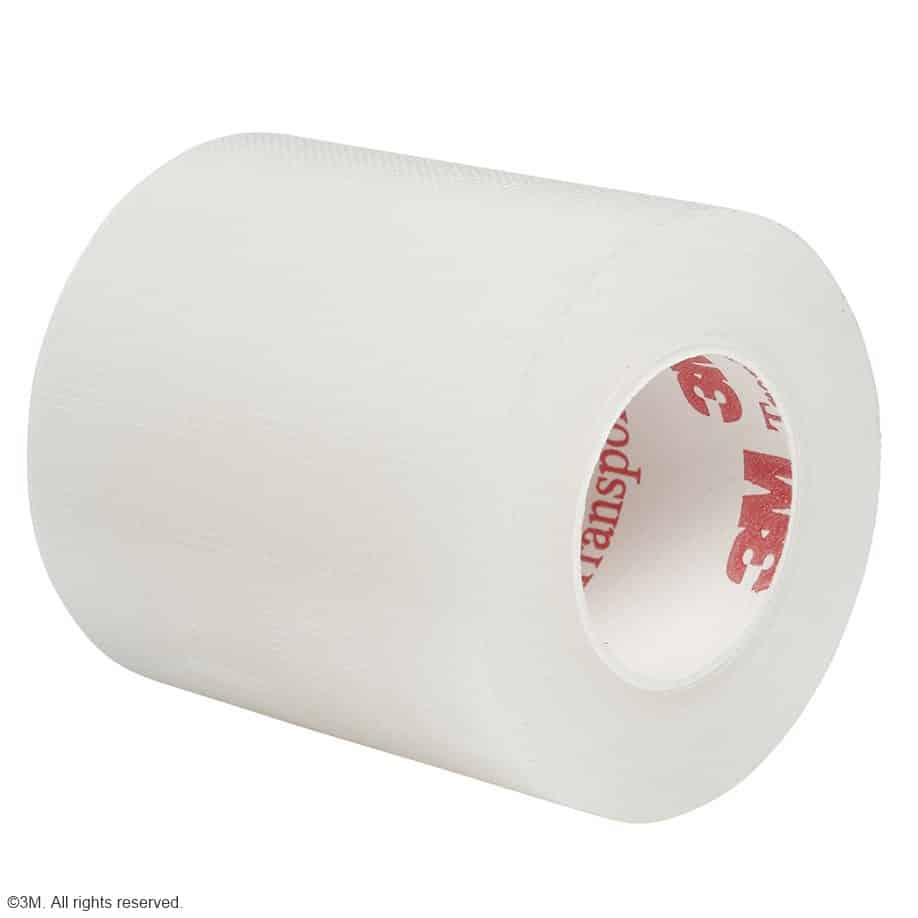 3M Transpore Fixierpflaster transparent,