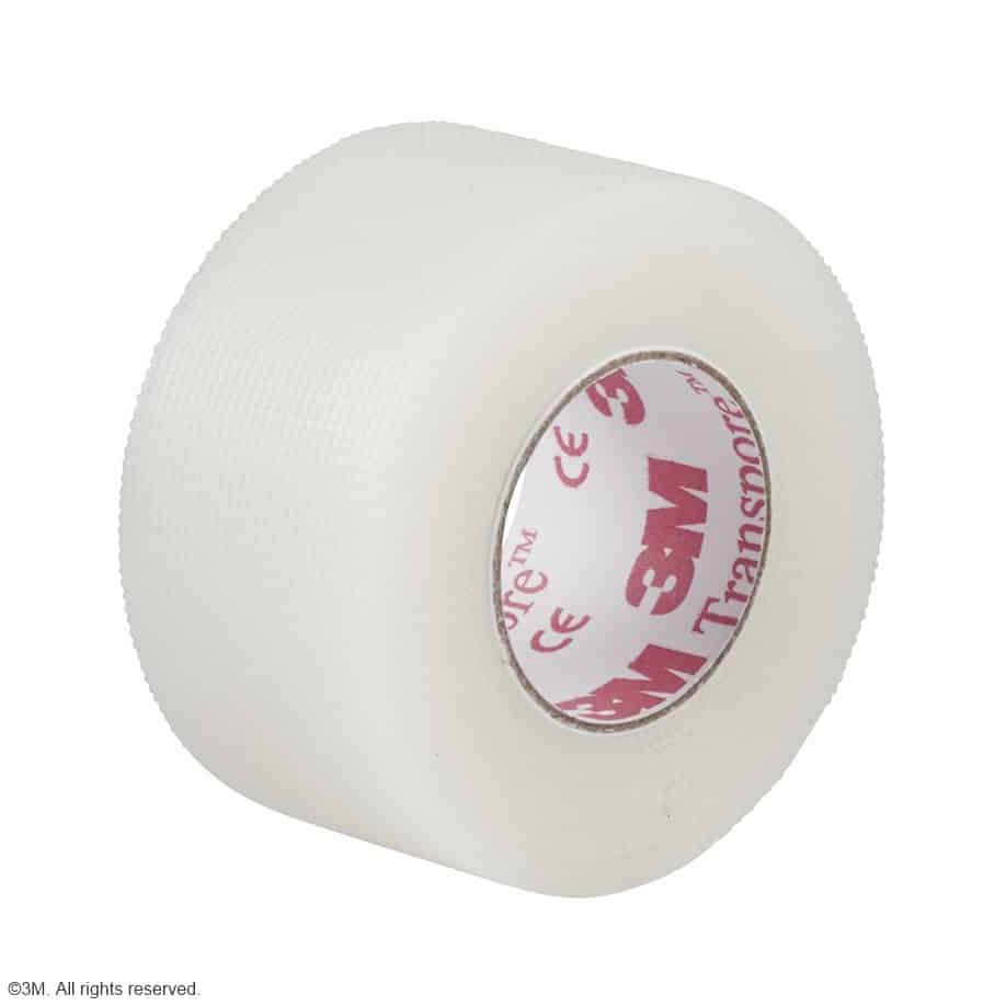 3M Transpore Fixierpflaster transparent,