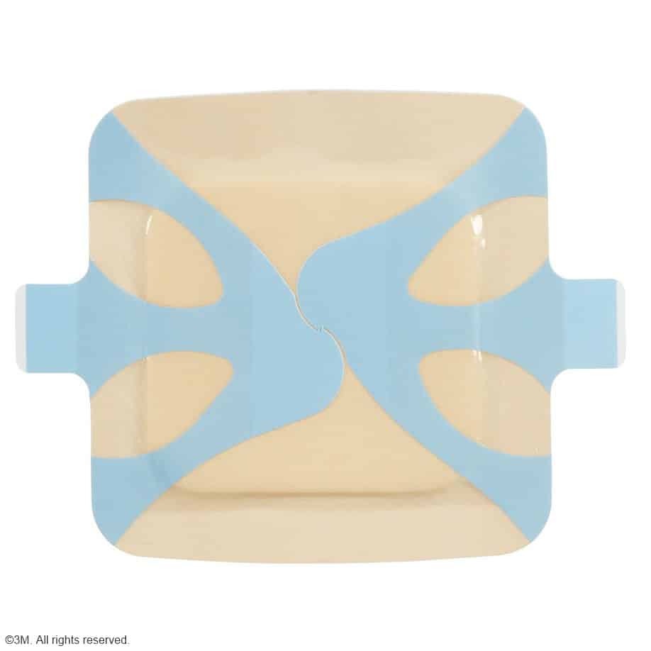 3M Tegaderm Silicone Foam Border