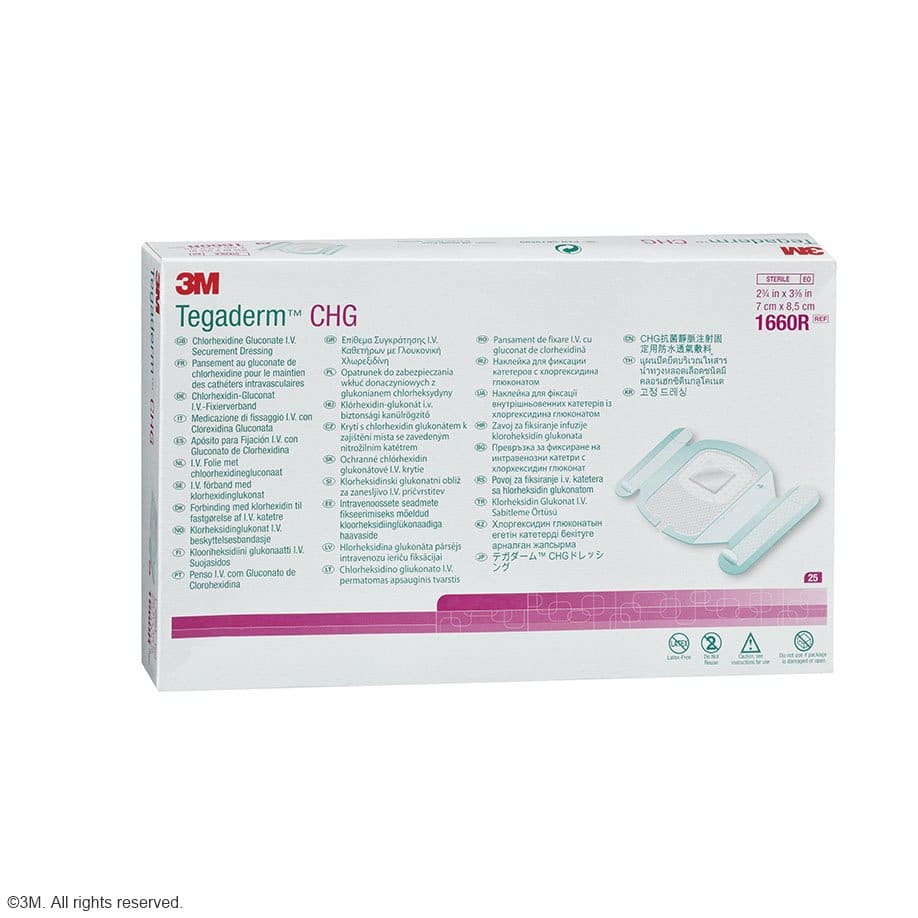 3M Tegaderm CHG I.V. Fixierverband