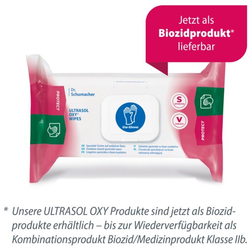 Ultrasol Oxy Wipes (108 Tücher)
