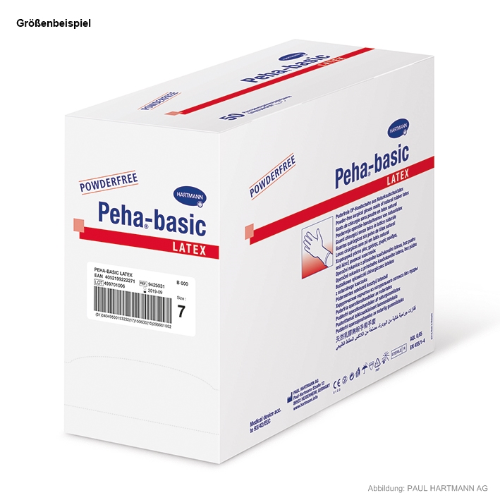 Peha-basic Latex OP-Handschuhe