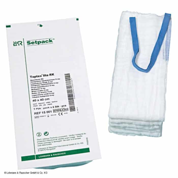 Setpack Toptex lite Bauchtücher steril